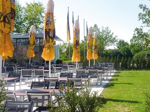 Außenbereich für Bankette