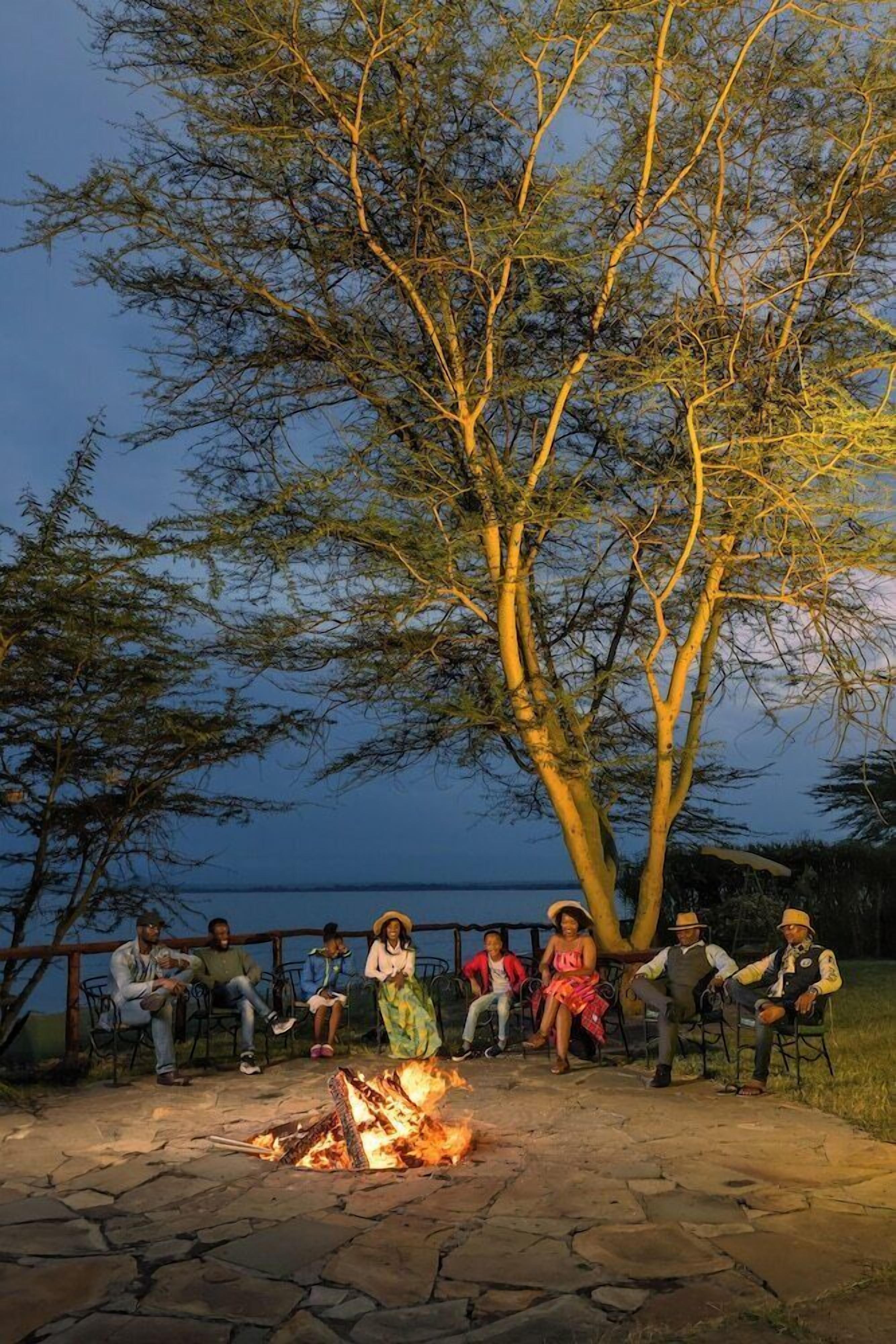 Overnattingsstedets uteområder