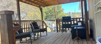 Recently renovated 2-bedroom, 2-bath. Large, fenced yard. Great getaway!