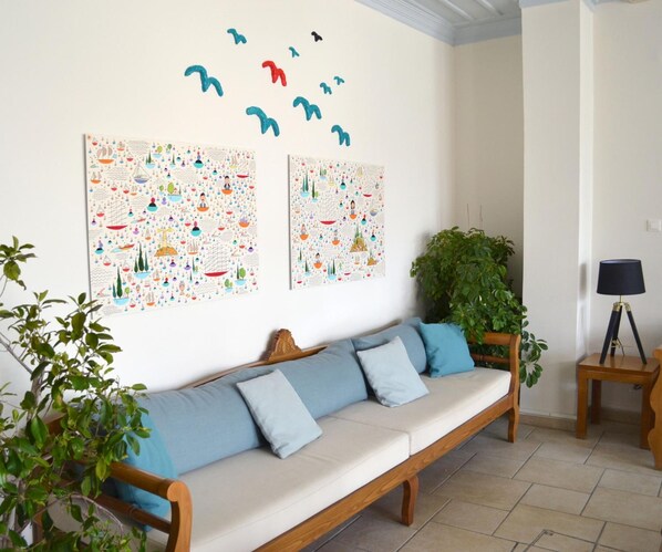 Living area - Faros (Spetses)