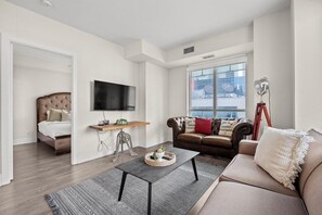 Living area - Globalstay Modern Downtown Apartment (Toronto)