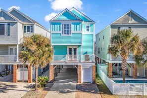 Exterior - Aloha Y'all - 2nd Row in Surfside Beach! (Surfside Beach)