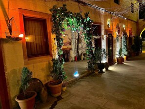 Overnattingsstedets uteområder