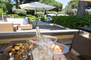 Udendørs spisemuligheder