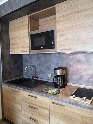 Private kitchen - Hotel and Residence Lido Marana (Furiani)