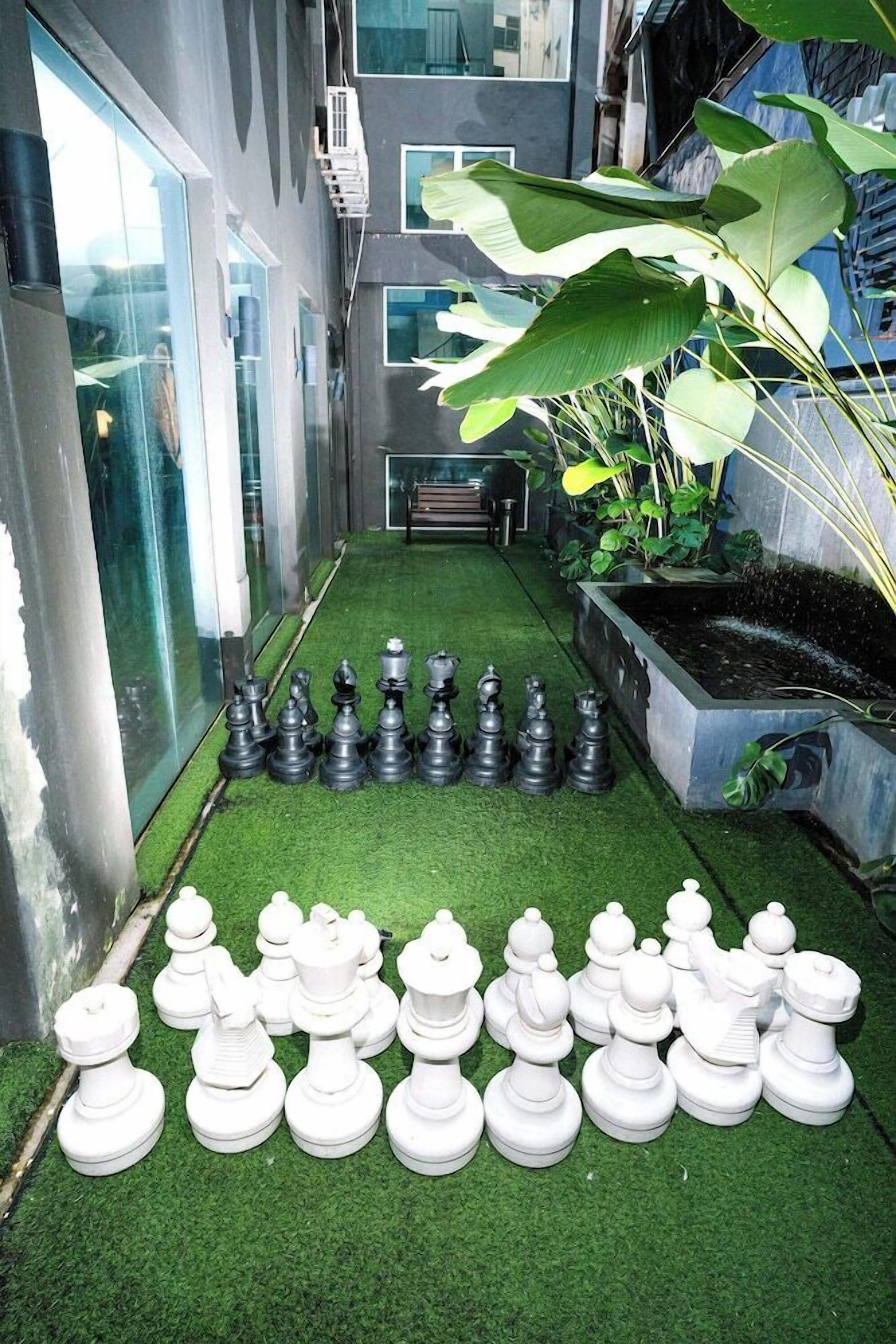 Enceinte de l’hébergement