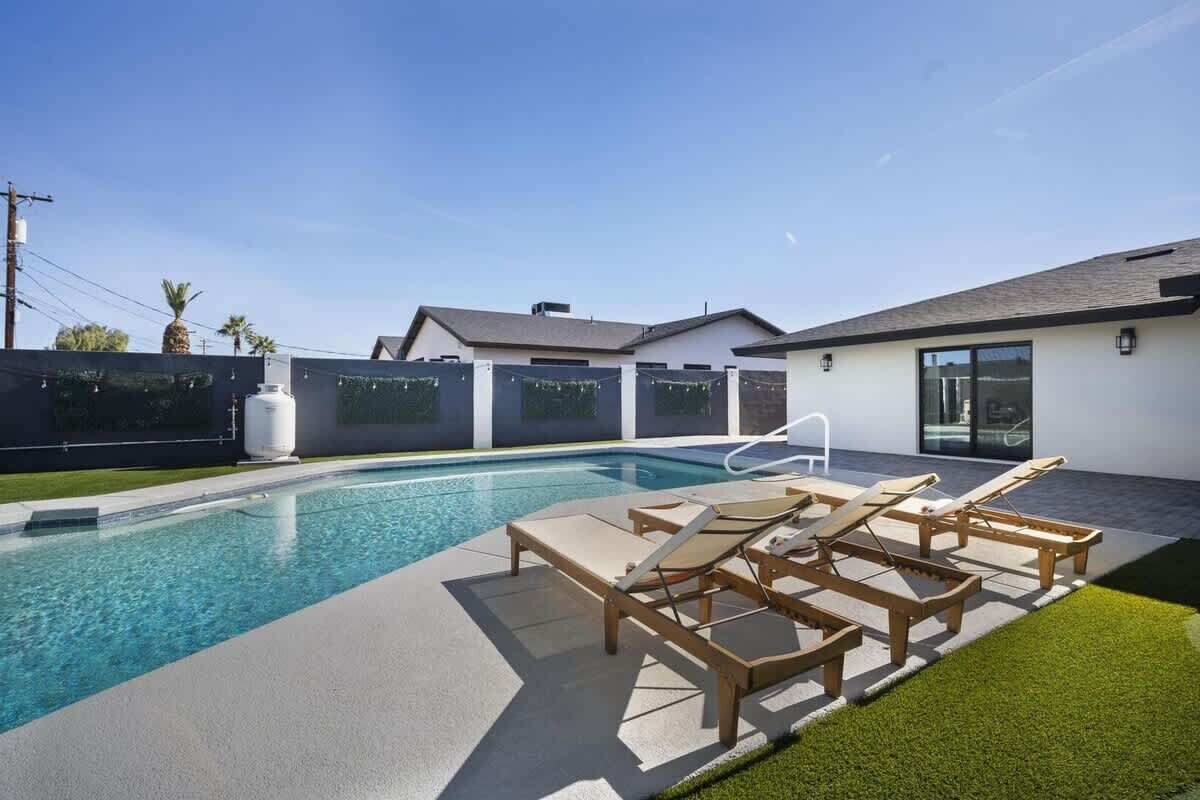 Piscine chauffée