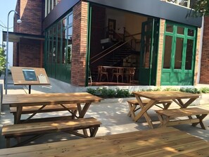 Restaurante al aire libre