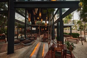Outdoor dining - Our Habitas Tulum (Tulum)