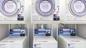 Three identical machines labeled "CO/N DRYER 45" with control panels and a circular drum.