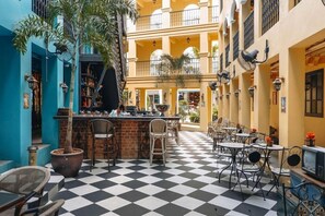 야외 식당