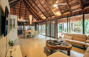 Living area - Orchid House Tulum (Tulum)