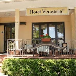 Exterior detail - Hotel Verudella (Rimini)