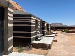 Terrace/patio - Caesar Desert Camp (Wadi Rum)