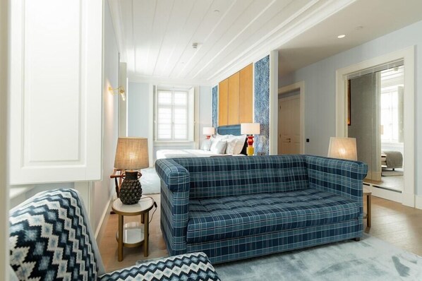 Living area - Palacio Ludovice (Lisbon)