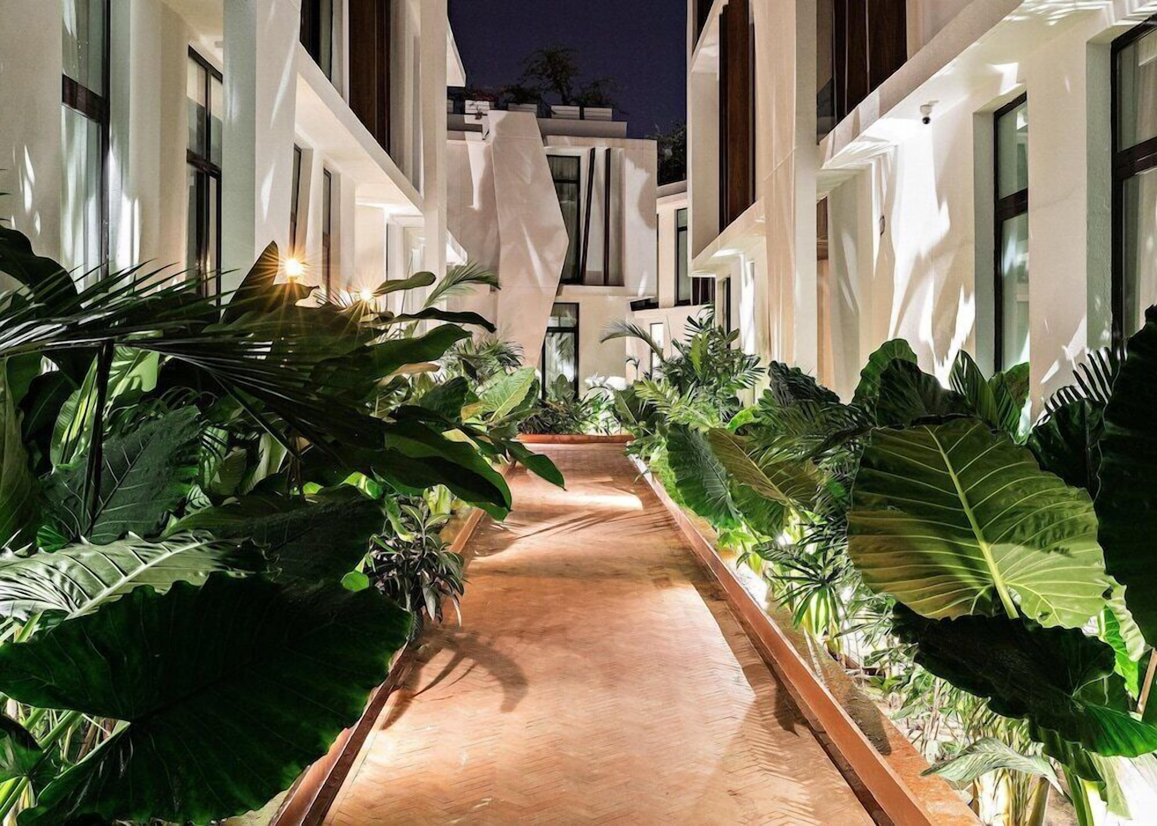 Enceinte de l’hébergement