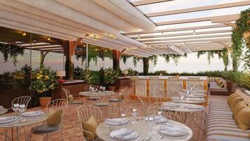 Aussenbereich für Bankette