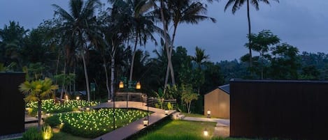 Overnattingsstedets uteområder