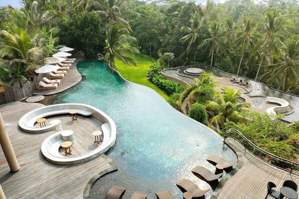 Outdoor pool - Abisena Ubud - Adults Only (Tegallalang)