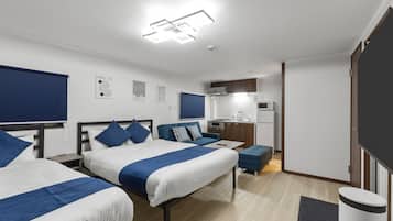 Comfort Apartment, 1 Bedroom, Non Smoking, Private Bathroom | Blackout drapes, iron/ironing board, free WiFi, bed sheets
