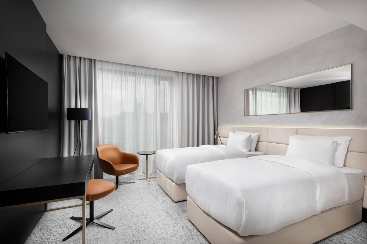 Chambre, 2 lits une place, non-fumeur (Upgrade)