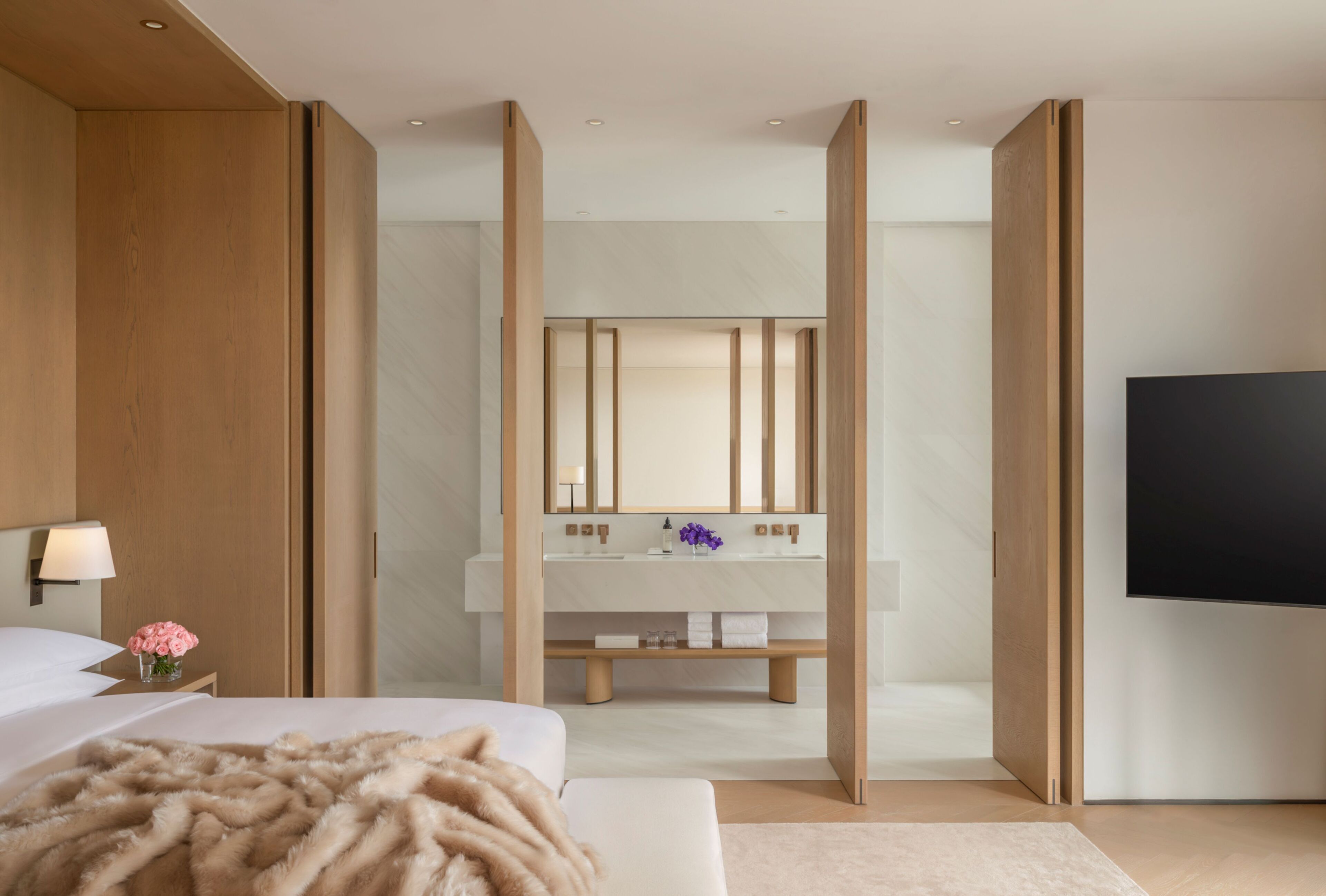 Junior-Suite, 1 King-Bett, Nichtraucher, Bergblick | Hochwertige Bettwaren, Daunenbettdecken