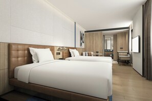 Classic Room, 2 Twin Beds, City View - Four Points by Sheraton Harbin City Center (HARBIN)