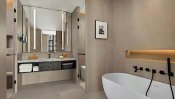Suíte premium, 1 cama King, vista para a cidade | Banheiro