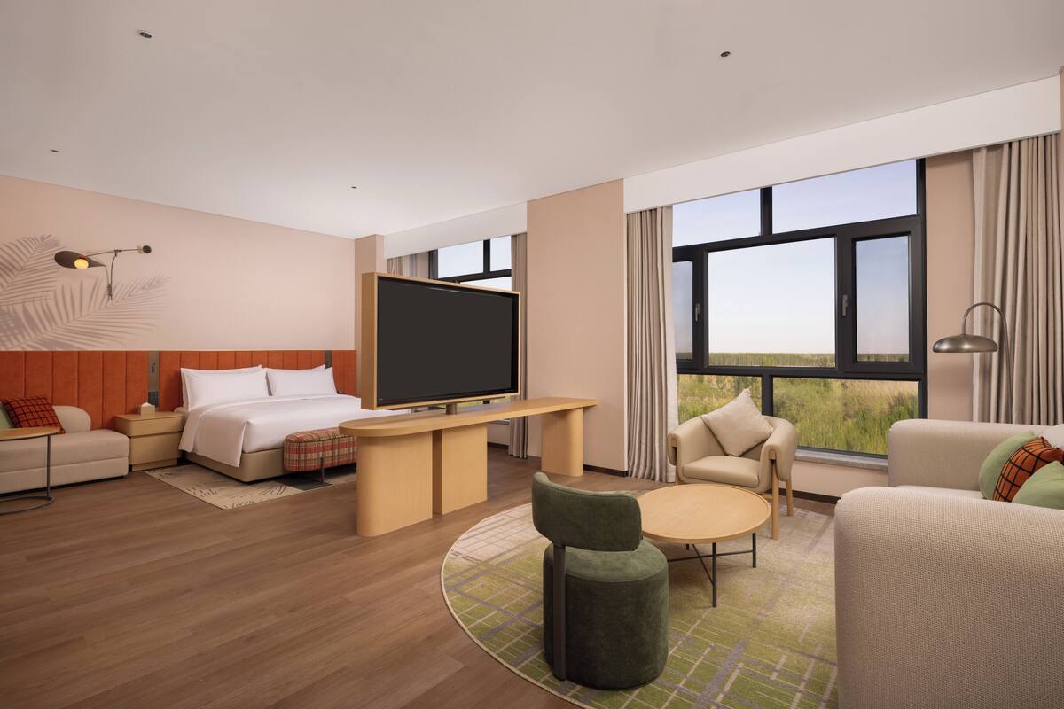 Premium Room, 1 King Bed with Sofa bed