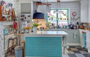 Fridge, microwave, oven, stovetop - Awesome home in Dalby with sauna (Dalby)