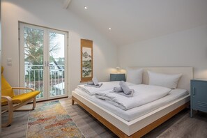 Free WiFi, bed sheets - Comfortable vacation home for time for two (Dierhagen)
