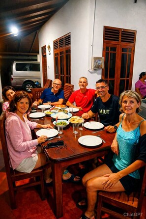 Daily local cuisine breakfast (LKR 750 per person)