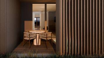 Suite, Private Pool | Outdoor dining