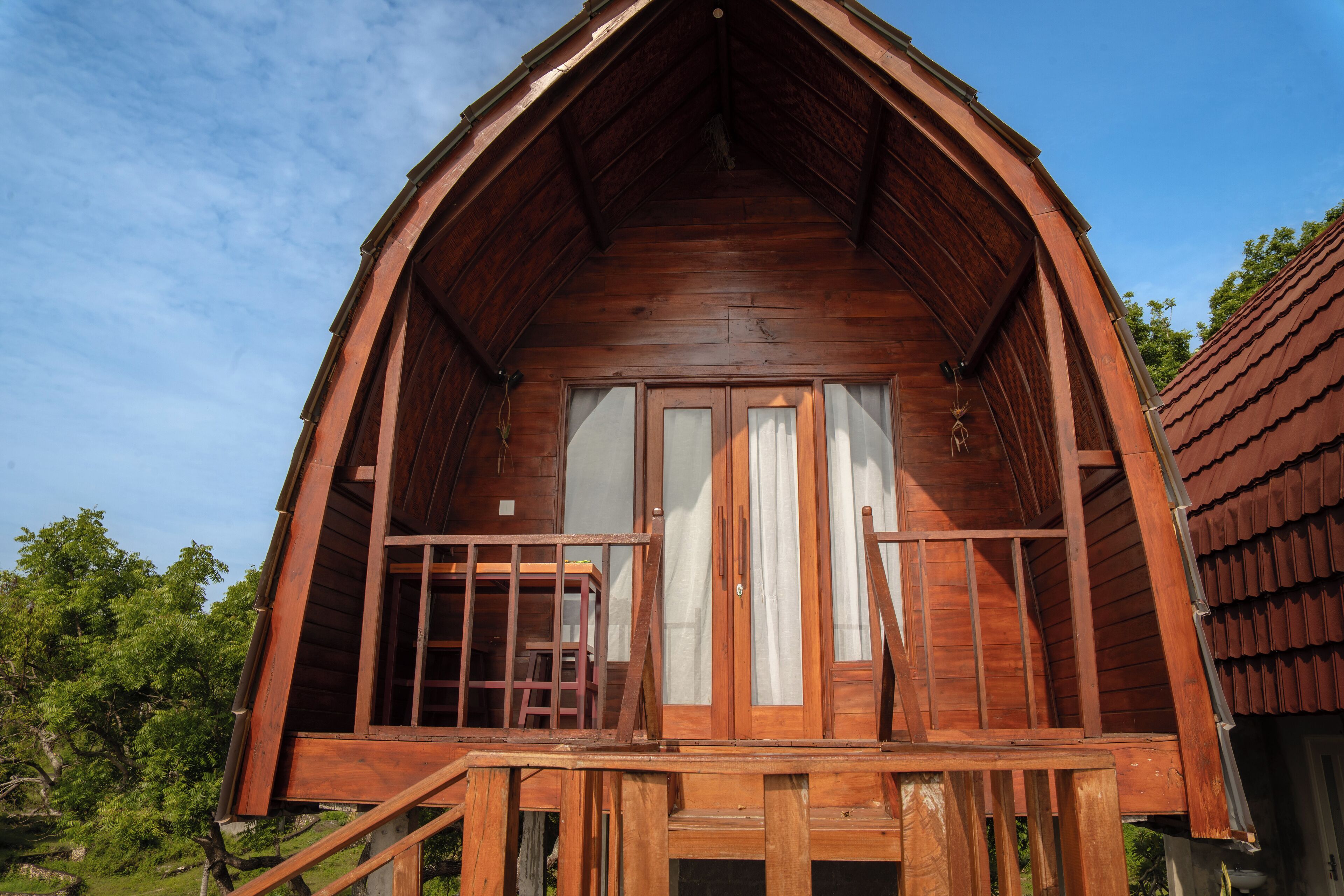 تفاصيل الفندق من الخارج