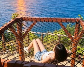 Deluxe Double Room, Ocean View | View from room - Sea Cliff Eco Nusa Penida (Penida Island)
