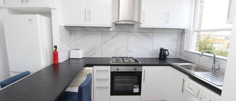 Microwave, oven, stovetop