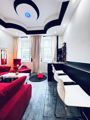 Interior - Cozy 1BR With Living Room Long Stay AKH (Vienna)