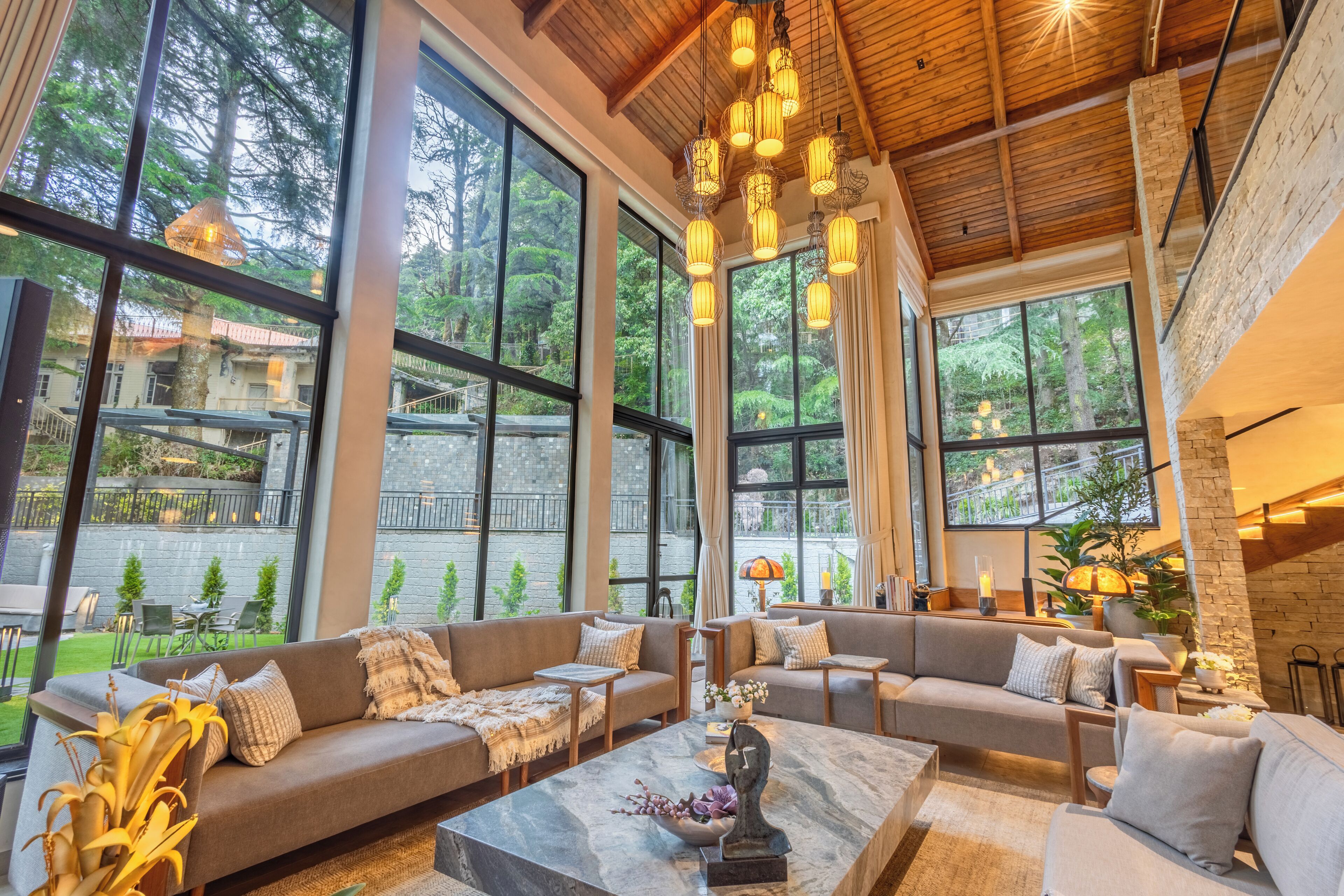 Luxury Villa, Garden View | Living area