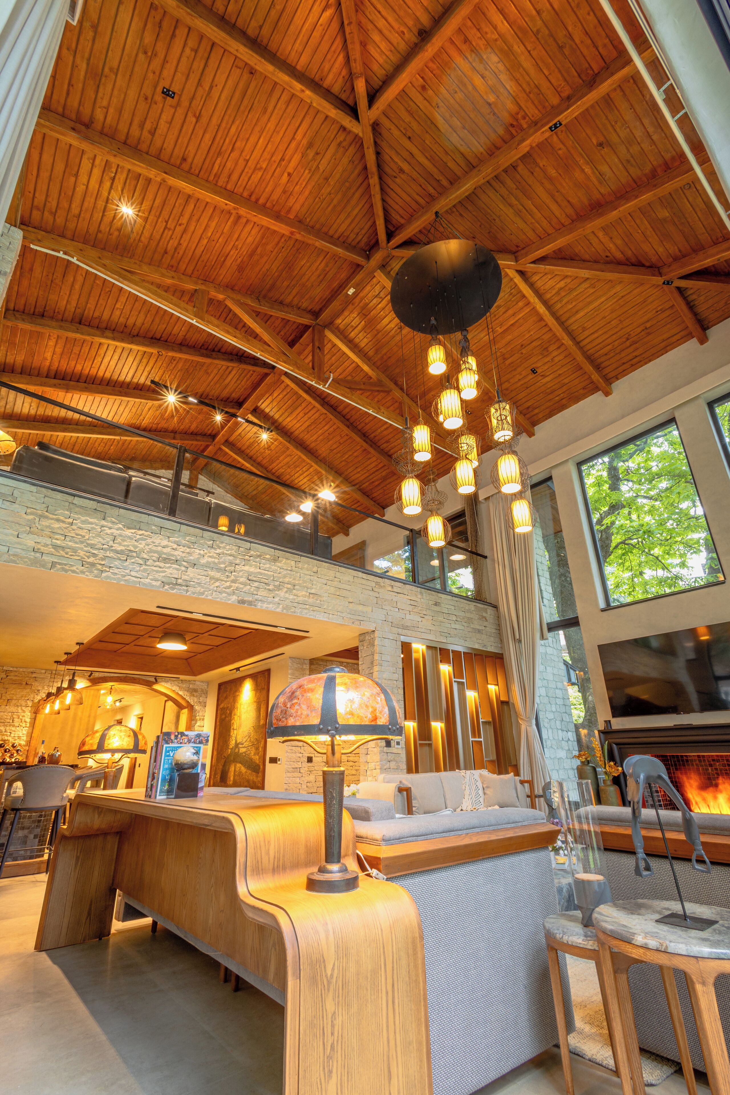 Villa Luxury, vista giardino | Area soggiorno