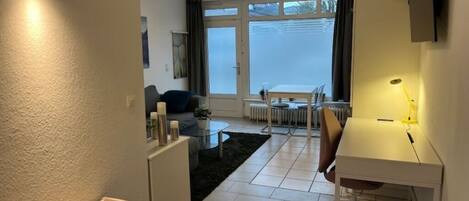 1 soverom, strykejern/-brett, wi-fi og sengetøy