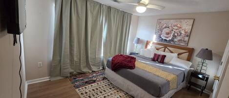 6 habitaciones, escritorio, tabla de planchar con plancha y wifi gratis