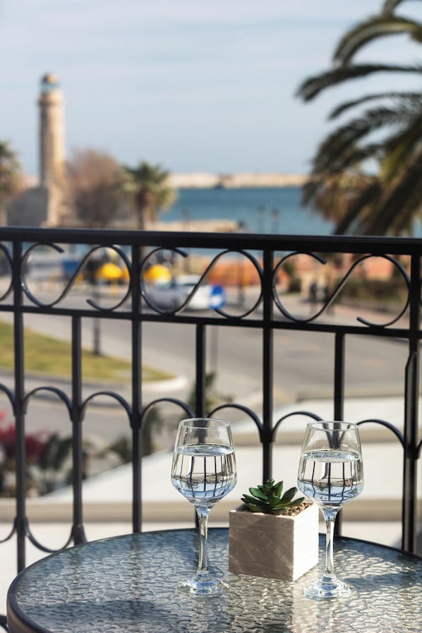 Suite, Sea View | Terrace/patio - My Luxury Downtown Vibe Suites (Rethymno)