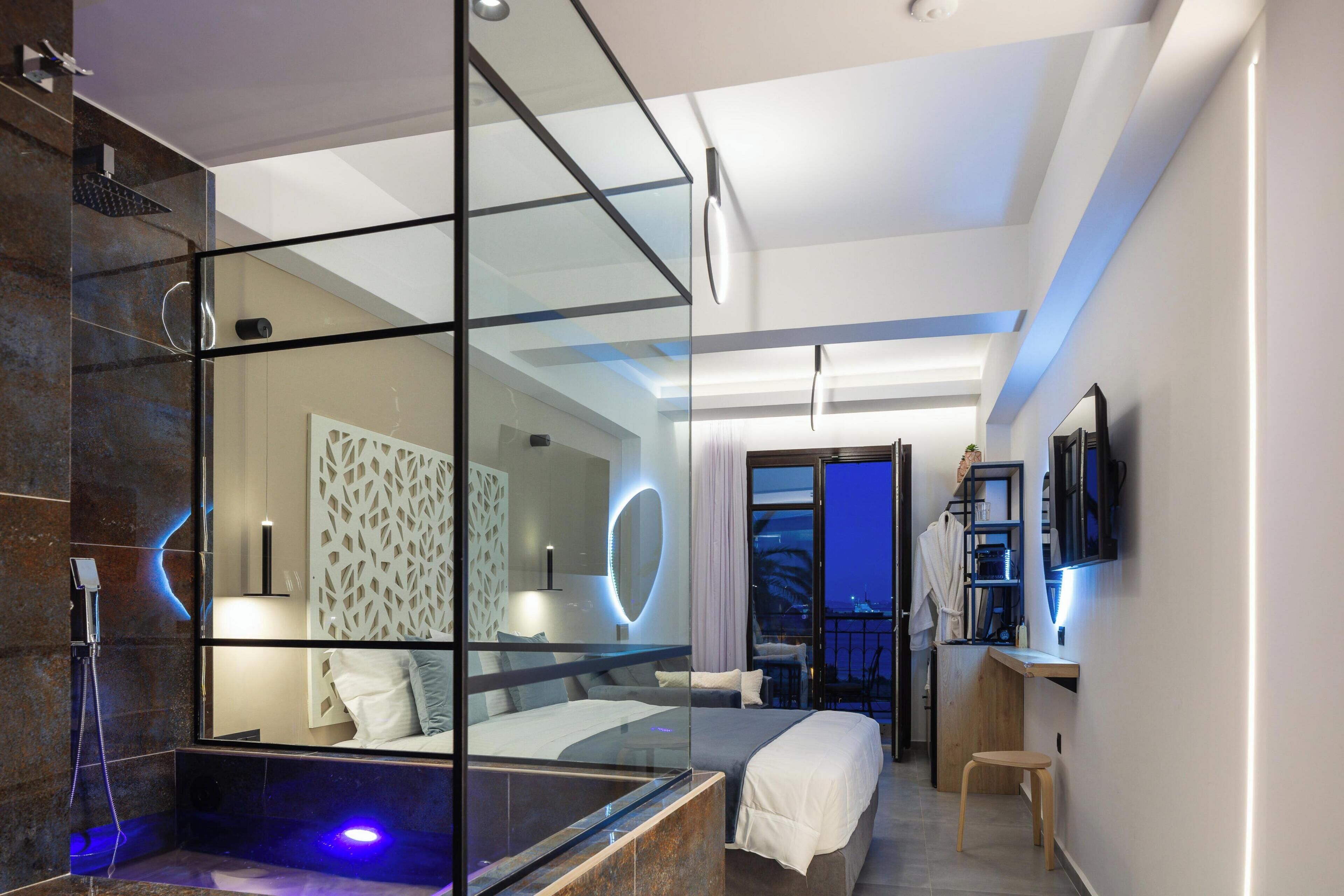 Suite, Meerblick | Allergikerbettwaren, Zimmersafe, laptopgeeigneter Arbeitsplatz