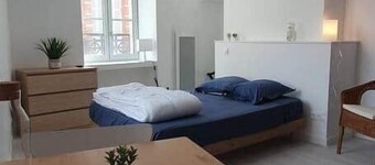 Charming studio Bourgueil center