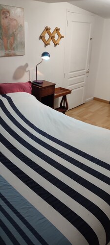 chambre chez l'habitant et Salle de bain privé. cuisine accessible