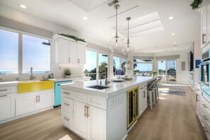 House, Multiple Beds, Patio, Beach View (Aqua Vista Carlsbad) | Private kitchen - Aqua Vista Carlsbad For 10 (Carlsbad)