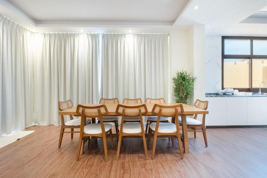 Villa, Balcony, Pool View | Dining