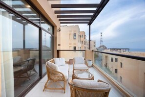 Villa, Balcony, Pool View | Property grounds - Bloomfields Stunning 4BR Villa Fujairah (Dibba)