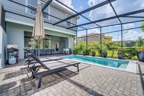 Outdoor dining - Orlando Family Retreat | Private Pool Sleeps 12 (Davenport)