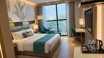 Executive-Doppelzimmer, 1 King-Bett, Stadtblick